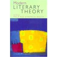 Book cover for Modern Literary Theory A Reader