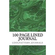 Book cover for Blank 100 Page Lined Journal