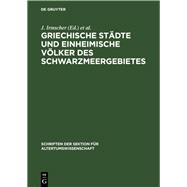 Book cover for Griechische Städte und einheimische Völker des Schwarzmeergebietes