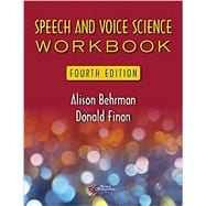 Book cover for Speech and Voice Science Workbook