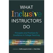 Book cover for What Inclusive Instructors Do