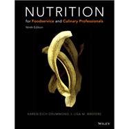 Book cover for Nutrition for Foodservice and Culinary Professionals