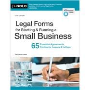 Book cover for Legal Forms for Starting & Running a Small Business