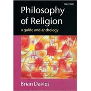 Book cover for Philosophy of Religion A Guide and Anthology