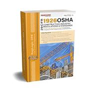 Book cover for 29 CFR 1926 OSHA Construction Industry Regulations & Standards - July 2023 (SKU: 33B-001-46)
