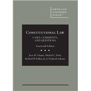 Book cover for Constitutional Law(American Casebook Series)