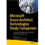 Book cover for Microsoft Azure Architect Technologies Study Companion