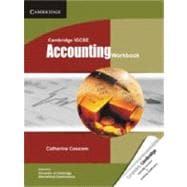 Book cover for Cambridge Igcse Accounting Workbook