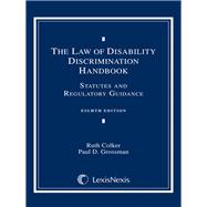 Book cover for The Law of Disability Discrimination Handbook