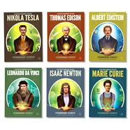 Book cover for Illustrated Biography for Kids: Extraordinary Scientists who Changed the World Set of 6 Books