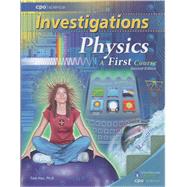 Book cover for Investigations: Physics a First Course