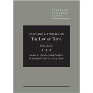 Book cover for Cases and Materials on the Law of Torts(American Casebook Series)