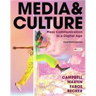 Book cover for Media & Culture Achieve and Paperback