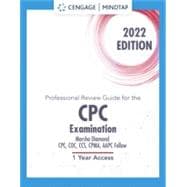 Book cover for MindTap for Cengage's Professional Review Guide for the CPC Examination, 2022 Edition: Online Exam Preparation, 2 terms Printed Access