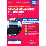 Book cover for Épreuves de sélection Gendarme adjoint volontaire 2026-2027 - Tout-en-un