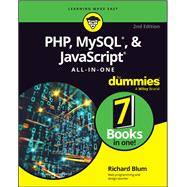 Book cover for PHP, MySQL, & JavaScript All-In-One For Dummies