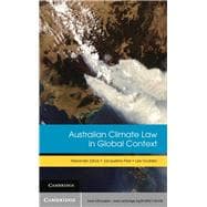 Book cover for Australian Climate Law in Global Context