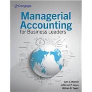 Book cover for Managerial Accounting for Business Leaders