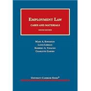 Book cover for Employment Law, Cases and Materials(University Casebook Series)