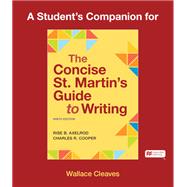 Book cover for A Student's Companion to The Concise St. Martin's Guide to Writing