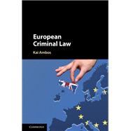 Book cover for European Criminal Law