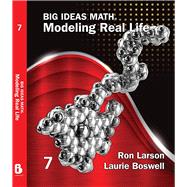 Book cover for Big Ideas Math: Modeling Real Life - Grade 7 Student Edition