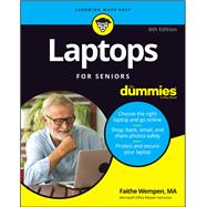 Book cover for Laptops For Seniors For Dummies