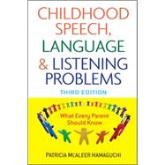 Book cover for Childhood Speech, Language, and Listening Problems