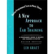 Book cover for A New Approach to Ear Training (Second Edition)