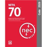 Book cover for NFPA 70, National Electrical Code NEC 2026
