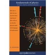 Book cover for Fundamentals of Physics: Mechanics, Relativity, and Thermodynamics