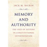 Book cover for Memory and Authority