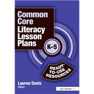 Book cover for Common Core Literacy Lesson Plans