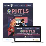 Book cover for PHTLS: Prehospital Trauma Life Support (Print) with Course Manual (eBook)