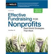 Book cover for Effective Fundraising for Nonprofits