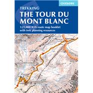 Book cover for Tour du Mont Blanc Map Booklet 1:25,000 IGN route map booklet