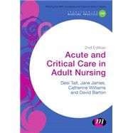 Book cover for Acute and Critical Care in Adult Nursing