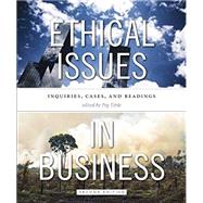 Book cover for Ethical Issues in Business