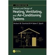 Book cover for Analysis and Design of Heating, Ventilating, and Air-Conditioning Systems, Second Edition