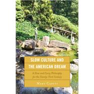 Book cover for Slow Culture and the American Dream