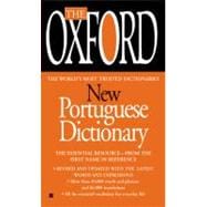 Book cover for The Oxford New Portuguese Dictionary