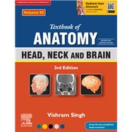 Book cover for Textbook of Anatomy: Head, Neck and Brain, Vol 3, 3rd Updated Edition, eBook