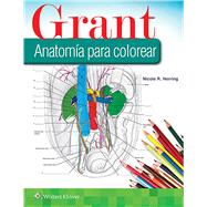Book cover for Grant. Anatomía para colorear