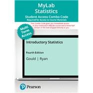 Book cover for MyLab Statistics with Pearson eText (up to 24 months) + Print Combo Access Code for Introductory Statistics