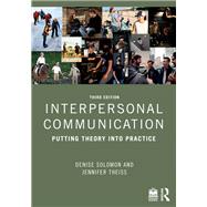 Book cover for Interpersonal Communication