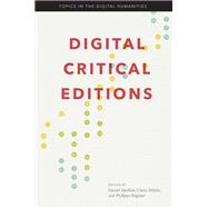 Book cover for Digital Critical Editions
