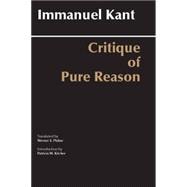Book cover for Critique of Pure Reason