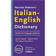 Book cover for Merriam-Webster’s Italian-English Dictionary (English and Italian Edition)