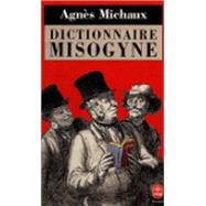 Book cover for Dictionnaire Misogyne