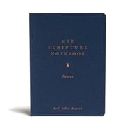 Book cover for CSB Scripture Notebook, James Read. Reflect. Respond.